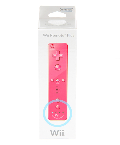 Mando Remote Plus Rosa Wii